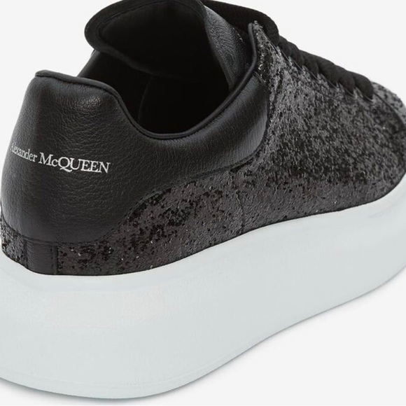Alexander McQueen oversized embellished leather sneakers.~ 38 - Picture 6 of 9